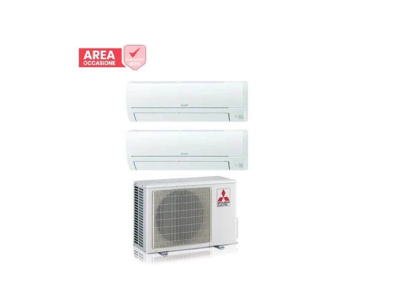 AREA OCCASIONI 2448 Condizionatore Mitsubishi Electric Dual Split Smart Hr 9+9 con MXZ-2HA40VF R-32 Wi-Fi Optional