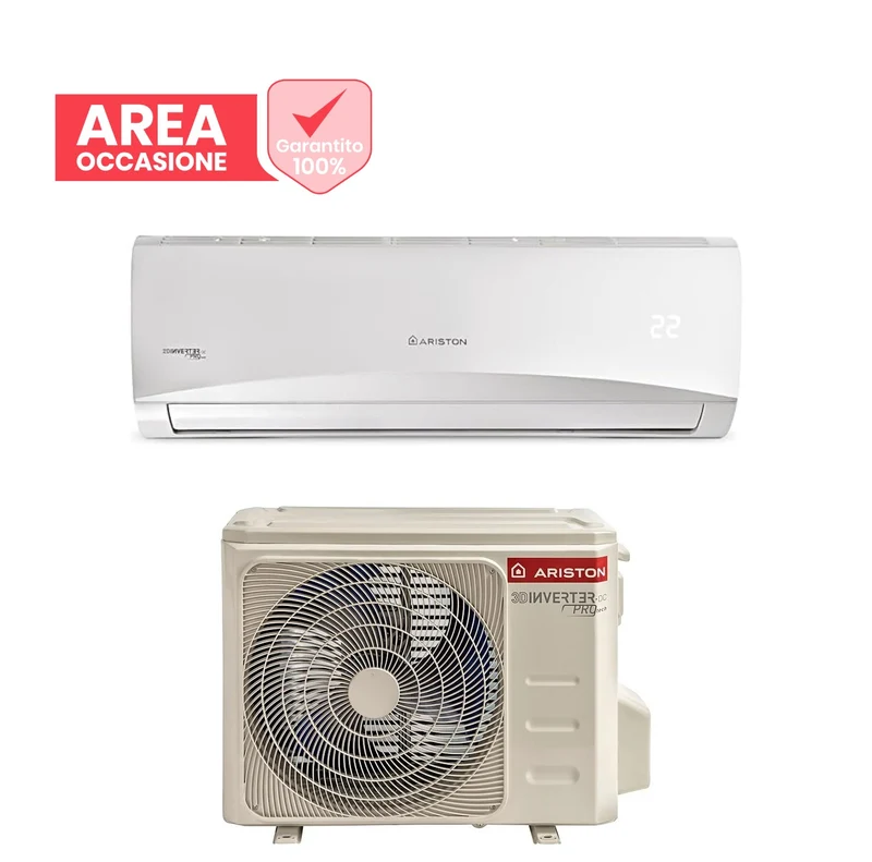 AREA OCCASIONI 2440 Climatizzatore Condizionatore Ariston Inverter serie PRIOS 9000 Btu C 25 MUD0 R-32 Wi-Fi OMAGGIO Classe A++/A+