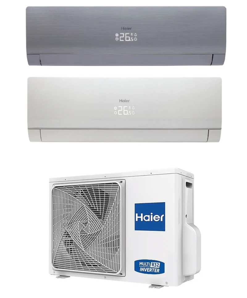 Condizionatore Dual Split Haier Nebula Green 7+9 con 2U40S2SM1FA R-32 Wi-Fi Integrato