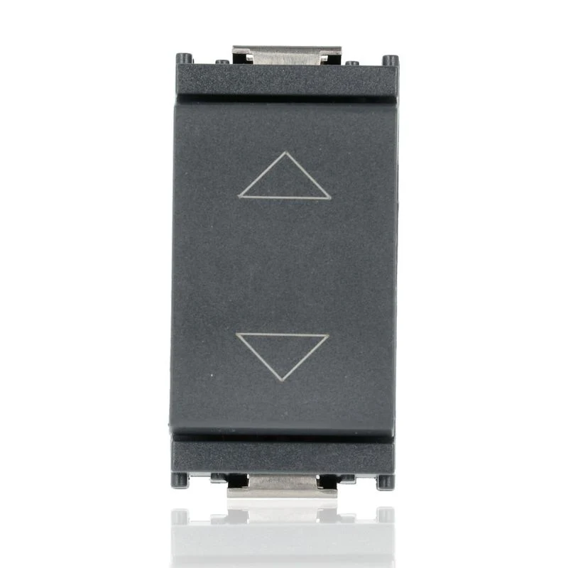 VIMAR 16150 - Pulsante commutatore 1P 10A grigio (Idea)