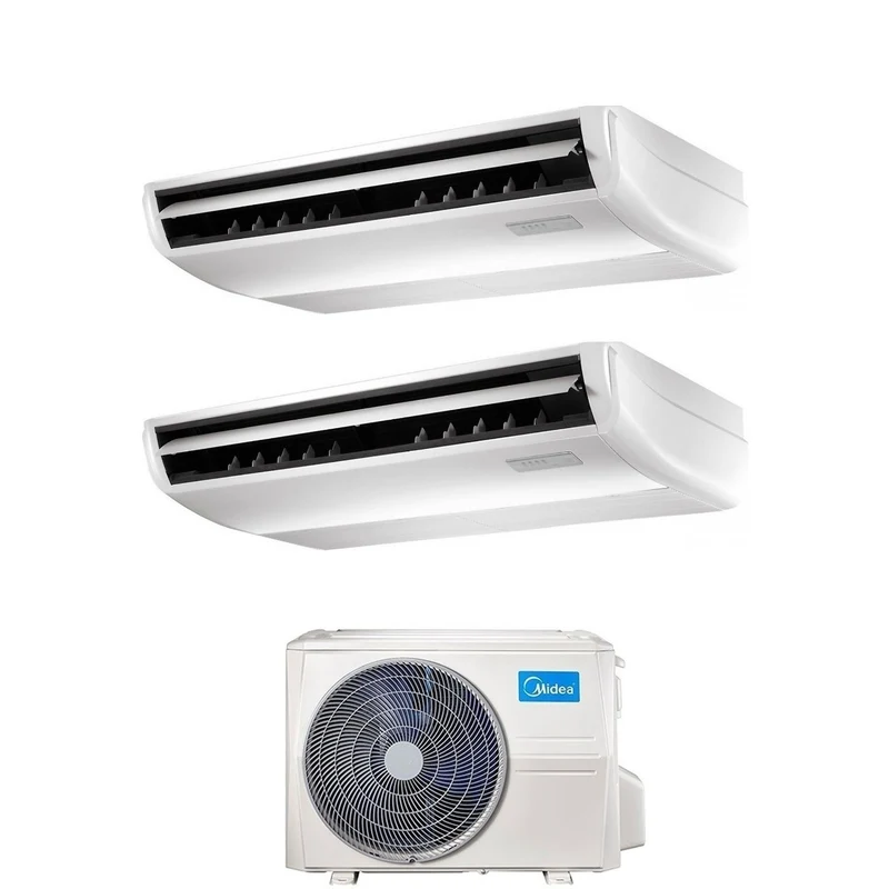 Condizionatore Dual Split Soffitto/Pavimento Midea 18+18 con M4O-36FN8-Q R-32