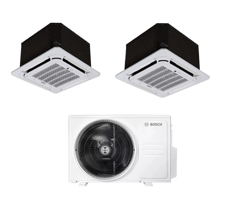Condizionatore Dual Split a Cassetta Bosch Mix CLIMATE 5000 e 5000iM 9+12 BTU con 5000M 53/2 E R-32
