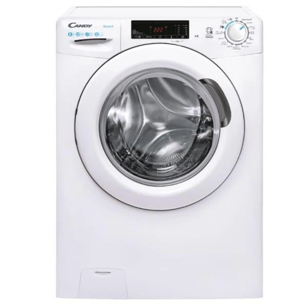 Lavatrice A Carico Frontale Candy 8 Kg CSS128TW3-11 Classe C 1200 Giri (A85xL60xP52) Tecnologia NFC Bianco