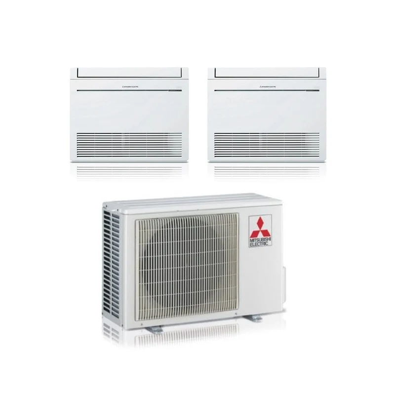 Condizionatore Dual Split a Pavimento Mitsubishi Electric 9+12 con MXZ-3F68VF R-32 Wi-Fi Optional
