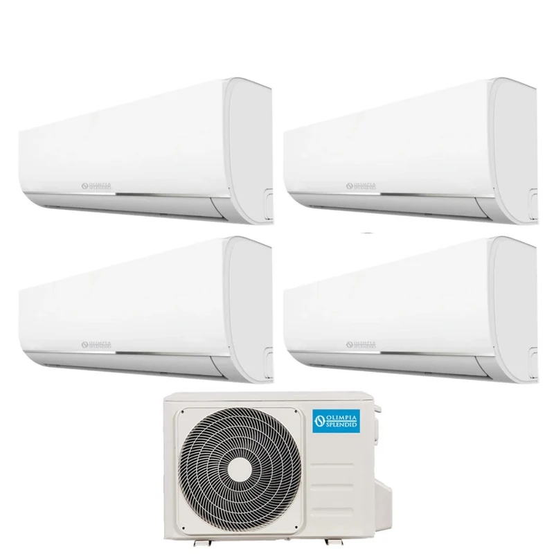 Condizionatore Olimpia Splendid Trial Split Inverter serie NEXYA S4 9000+9000+12000 con OS-CEMYH28EI R-32 Wi-Fi Integrato