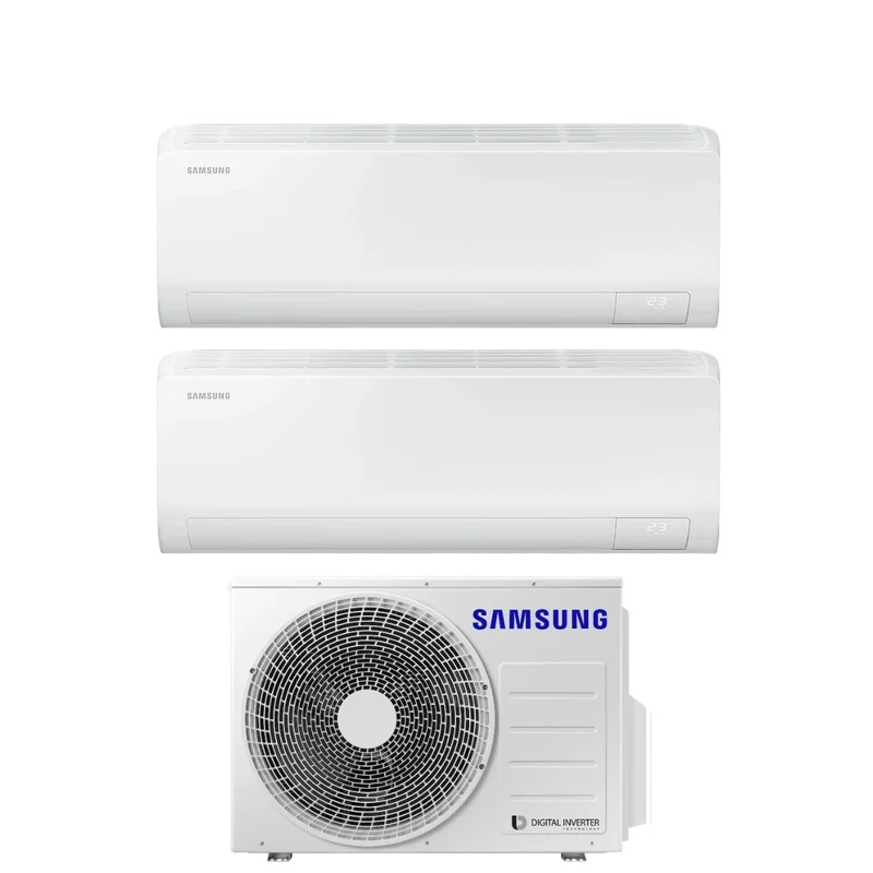 Condizionatore Dual Split Samsung Cebu S2 12+12 con AJ068TXJ3KG R-32 Wi-Fi Integrato