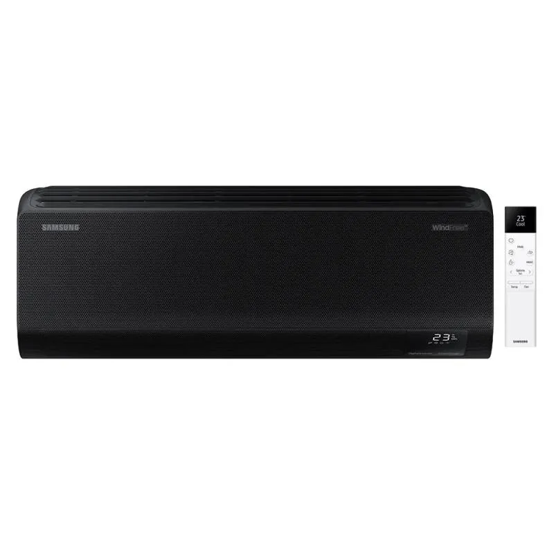 Unità Interna a Parete Samsung serie WINDFREE BLACK 12000 Btu AR70F12C1ABNEU R-32 Wi-Fi Integrato