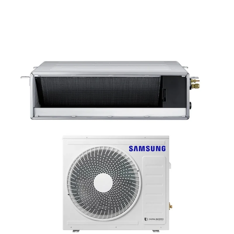 Condizionatore Canalizzato Samsung 24000 Btu AC071RNMDKG Media Prevalenza R-32 Wi-Fi Optional
