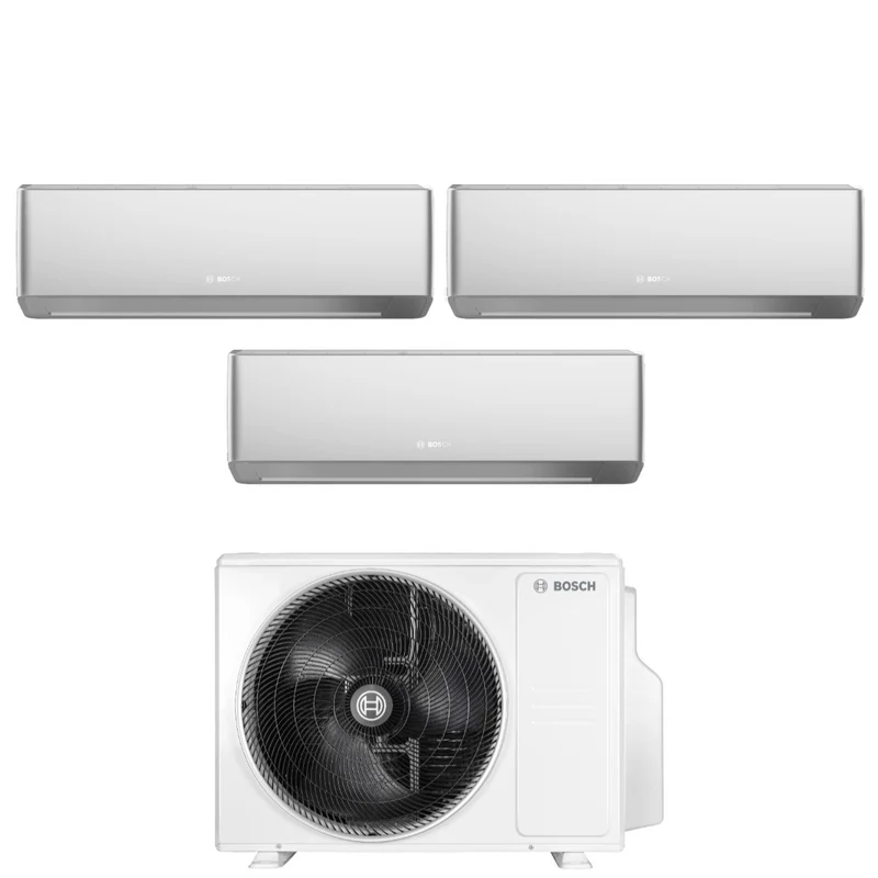 Condizionatore Trial Split Bosch CLIMATE 7000i SILVER 7+9+12 con 5000M 79/3 E R-32 Wi-Fi Integrato