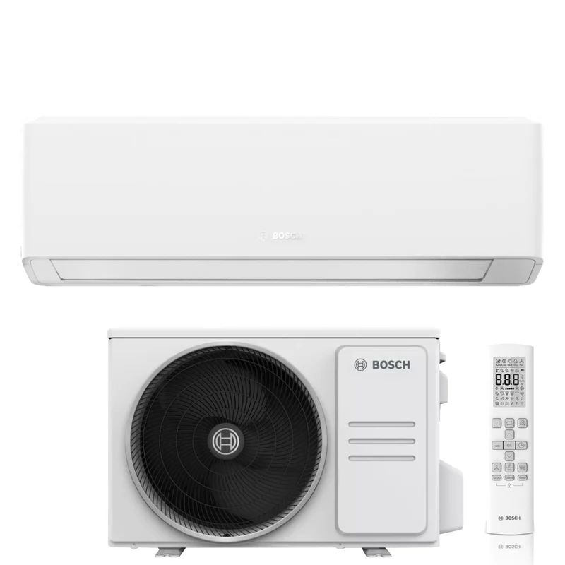 Condizionatore Bosch Climate 7000i White 9000 Btu CL7000I-SET 26 E R-32 Wi-Fi Integrato