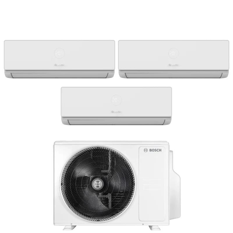 Condizionatore Trial Split Bosch CLIMATE 4000i 9+9+9 con 5000M 62/3 E R-32 Wi-Fi Optional