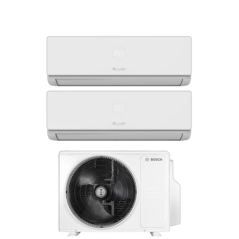 Condizionatore Dual Split Bosch Climate 4000i 9+18 con 5000M 53/2 E R-32 Wi-Fi Optional
