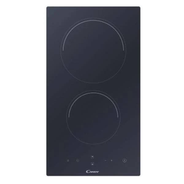 Piano Cottura Elettrico Candy CDH30 2 Fuochi (L28,9xP52) Vetroceramica Nero
