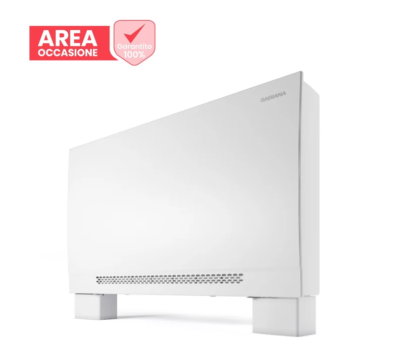 AREA OCCASIONI Ventilconvettore Slim Fan con Mobile Sabiana WHISPER CFF-ECM-MV-CB-T 40 con Comando Digitale Wi-Fi e BT e Motore Inverter
