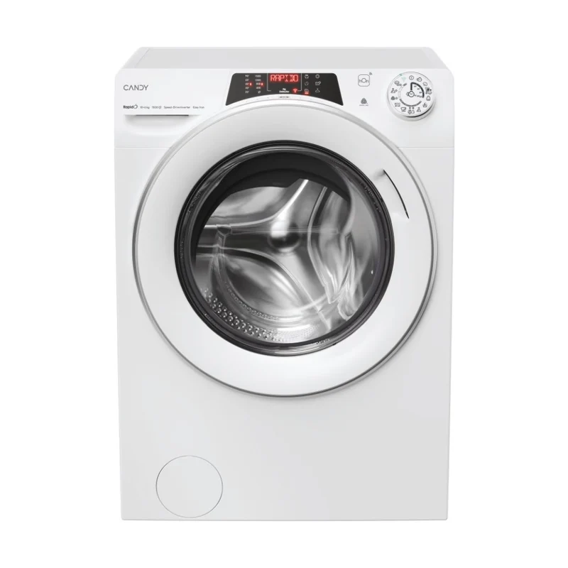 Lavasciuga Candy Rapidò ROW51066DWMST-S 10 Kg Classe ciclo combinato D 1500 Giri (A85xL60xP51) Wi-Fi + BLE App hOn Funzione vapore