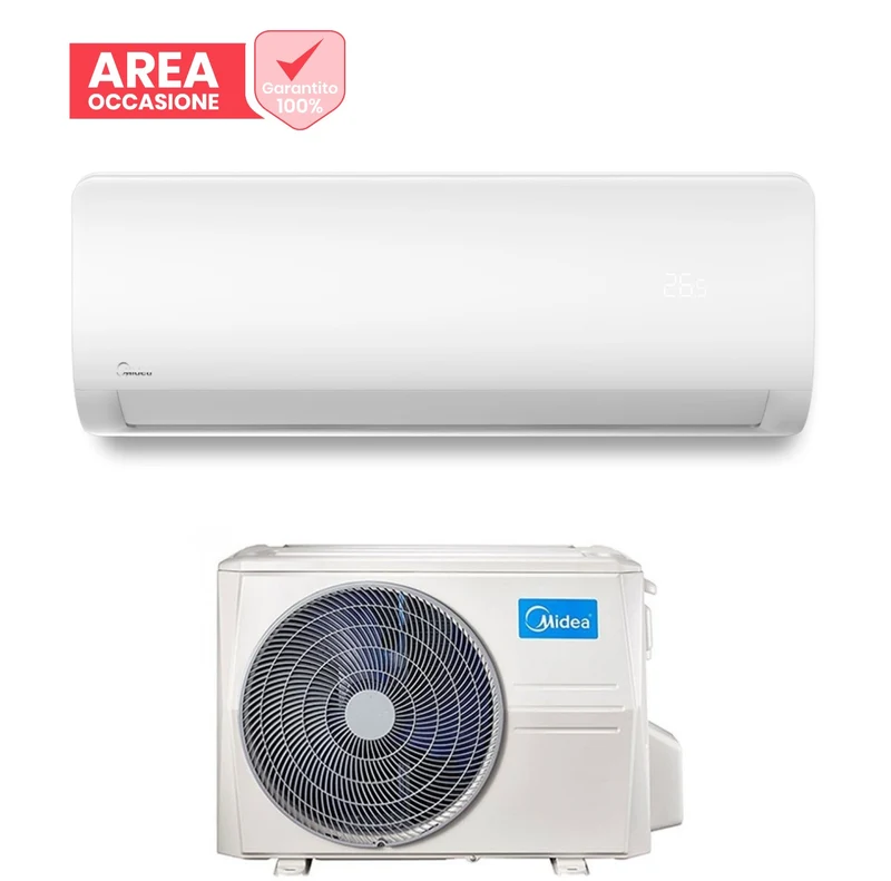 AREA OCCASIONI Climatizzatore Condizionatore Midea Inverter serie XTREME PRO 12000 Btu MSAGBU-12HRFN8 R-32 Wi-Fi Integrato