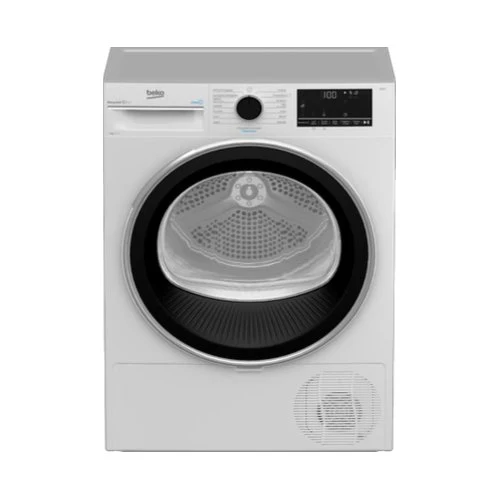 Asciugatrice A Pompa Di Calore Beko BEYOND BT3122IS 12 Kg Classe A++ (2021) OptiSense (A84,6xL59,8xP67,2) Programma Silenzioso Bianco