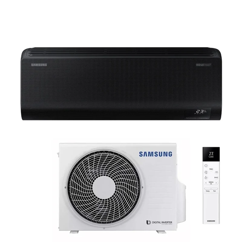 Condizionatore Samsung WindFree Black 9000 Btu F-AR09BLK R-32 Wi-Fi Integrato