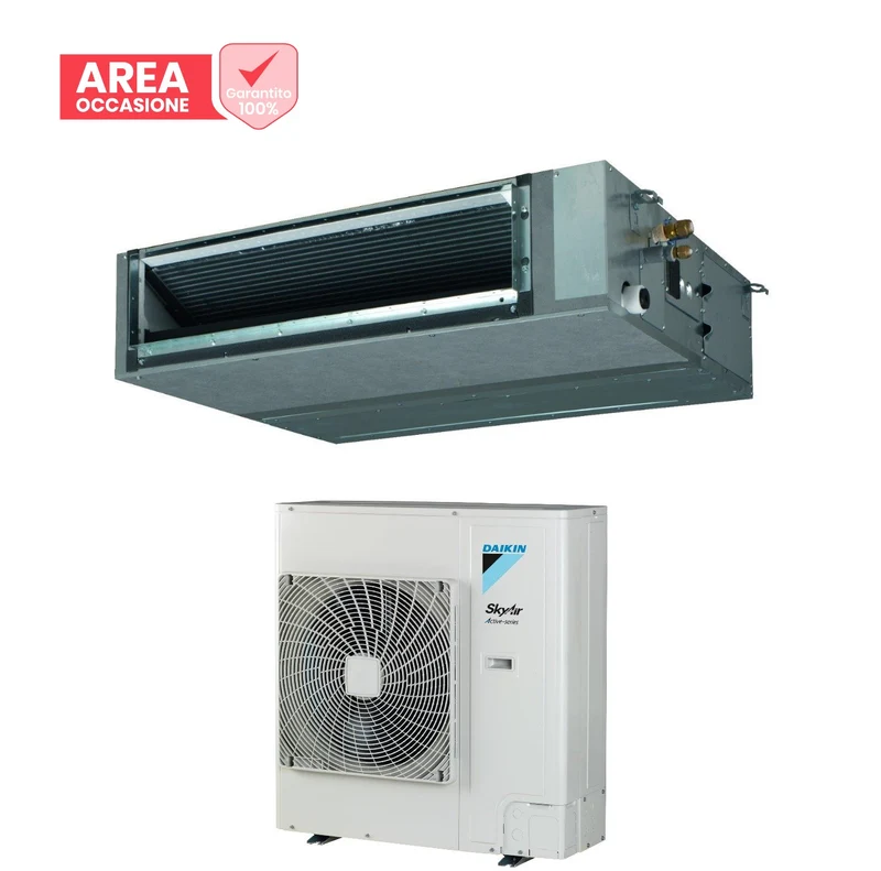 AREA OCCASIONI Climatizzatore Condizionatore Daikin Bluevolution Canalizzato Media Prevalenza 36000 Btu FBA100A + AZAS100MUV Monofase R-32 Wi-Fi Optional