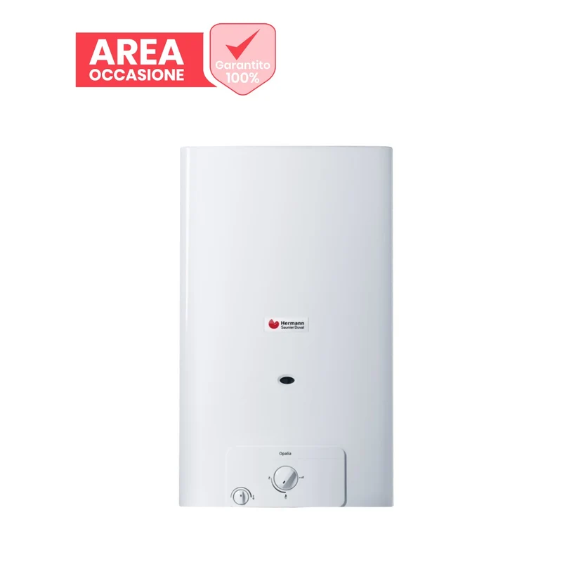 AREA OCCASIONI Scaldabagno a Gas Camera Aperta Hermann Saunier Duval OPALIA C 14 Low NOx accensione elettronica Metano