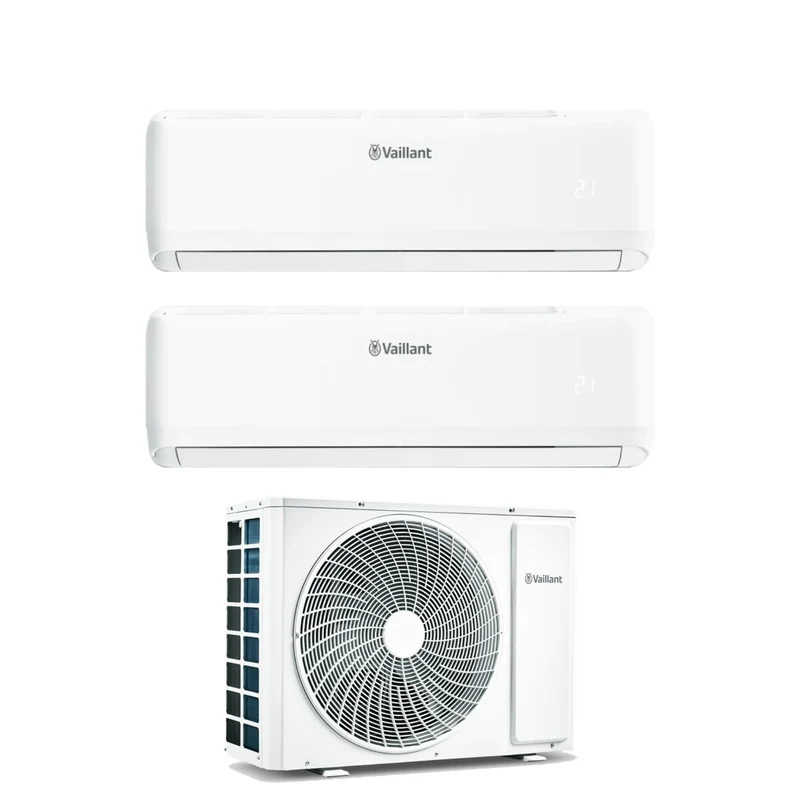 Condizionatore Dual Split Vaillant ClimaVAIR Pro 9+12 con VAM1-050A2NO R-32 Wi-Fi Integrato