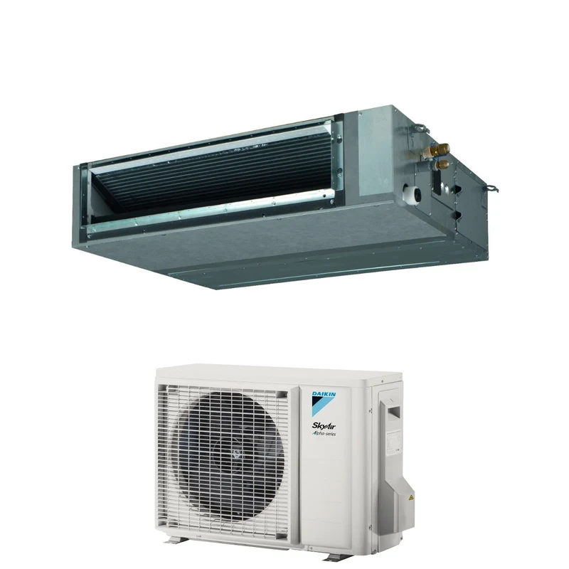 Climatizzatore Condizionatore Daikin Bluevolution Canalizzato Media Prevalenza 21000 Btu FBA60A + RZAG60A Monofase R-32 Wi-Fi Optional