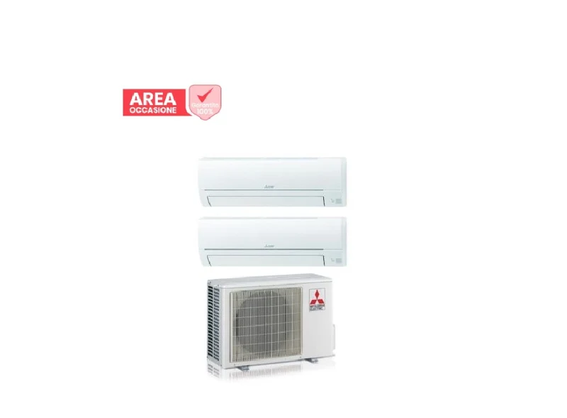 AREA OCCASIONI 1953 Condizionatore Mitsubishi Electric Dual Split Ay 9+9 con 2F42VF Dual Split R-32