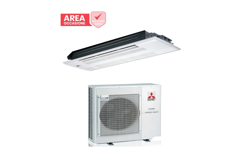 AREA OCCASIONI Condizionatore Climatizzatore Mitsubishi a Cassetta a 1 Via Serie MLZ-KP50VF - SUZ-M50VA Gas R-32 18000 Btu