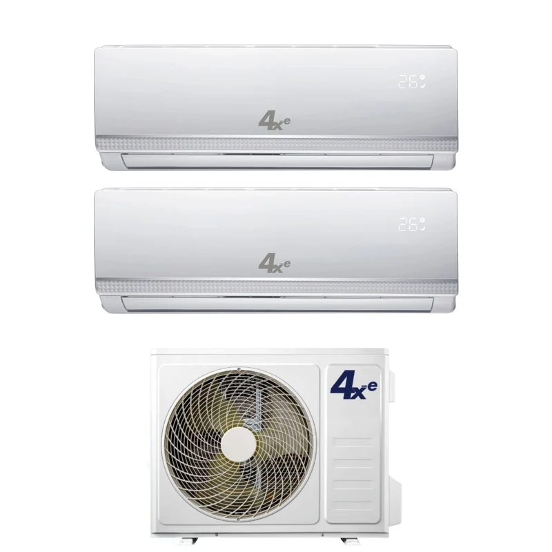 Condizionatore Dual Split 4Xe 9+9 con Winter Dual 14 R-32 Wi-Fi Optional