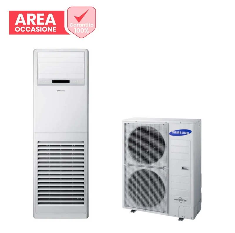 AREA OCCASIONI Climatizzatore Condizionatore Samsung Inverter a Colonna 48000 Btu AC140KNPDEH Trifase R-410