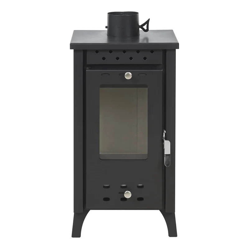 Stufa A Legna Matilde Nera potenza 7,7 Kw L33xp38,5xh74