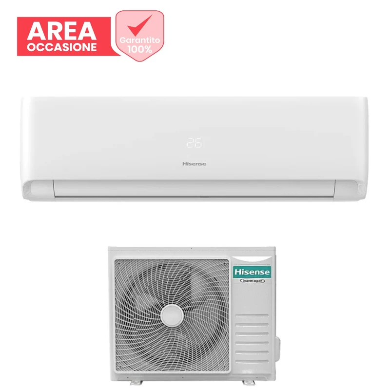 AREA OCCASIONI Climatizzatore Condizionatore Hisense Inverter serie ECOSENSE 12000 Btu KF35XR01G R-32 Wi-Fi Integrato