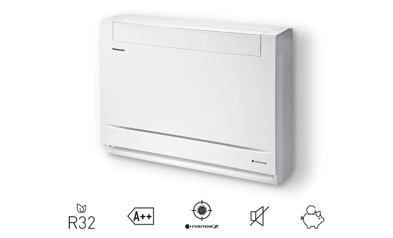 Unità Interna Console Pavimento Panasonic 9000 Btu CS-Z25UFEAW R-23 Wi-Fi Optional Telecomando Incluso