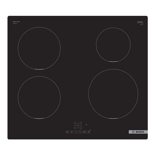 Piano Cottura A Induzione Bosch Serie 4 Pue611Bb5E 4 Fuochi (L59,2xP52,2) Vetroceramica Nero