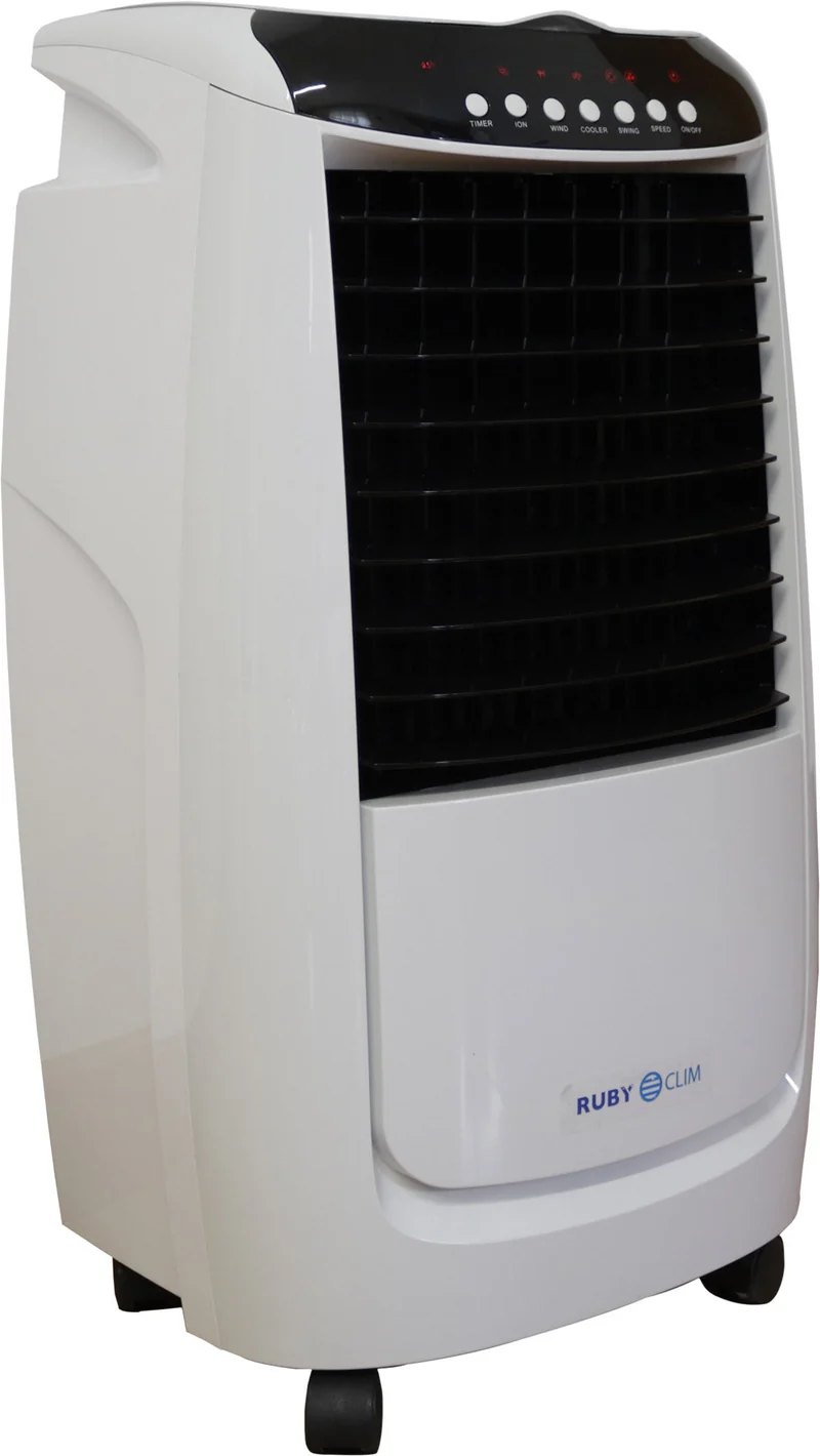 Raffrescatore Ventilatore Purificatore d'Aria 8 Litri 65W Ruby Clim AC-28