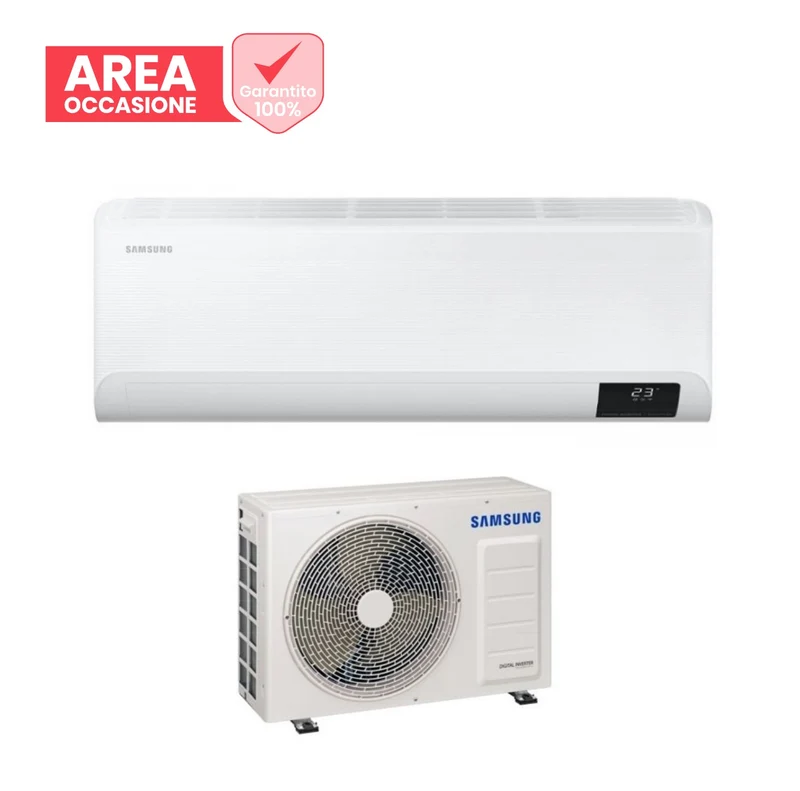 AREA OCCASIONI Climatizzatore Condizionatore Inverter Samsung Serie CEBU 9000 btu F-AR09CBU R-32 Wi-Fi AR09TXFYAWK intelligenza artificiale A++