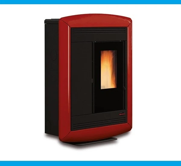 Stufa a Pellet Canalizzata Con Rivestimento In Maiolica La Nordica Extraflame Modello SOUVENIR LUX 10,2 kW vari colori disponibili