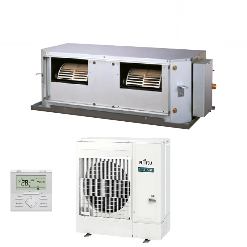 Condizionatore Fujitsu Canalizzabile Alta Prevalenza serie KH 45000 Btu ARXG45KHTB R-32 Monofase Wi-Fi Optional