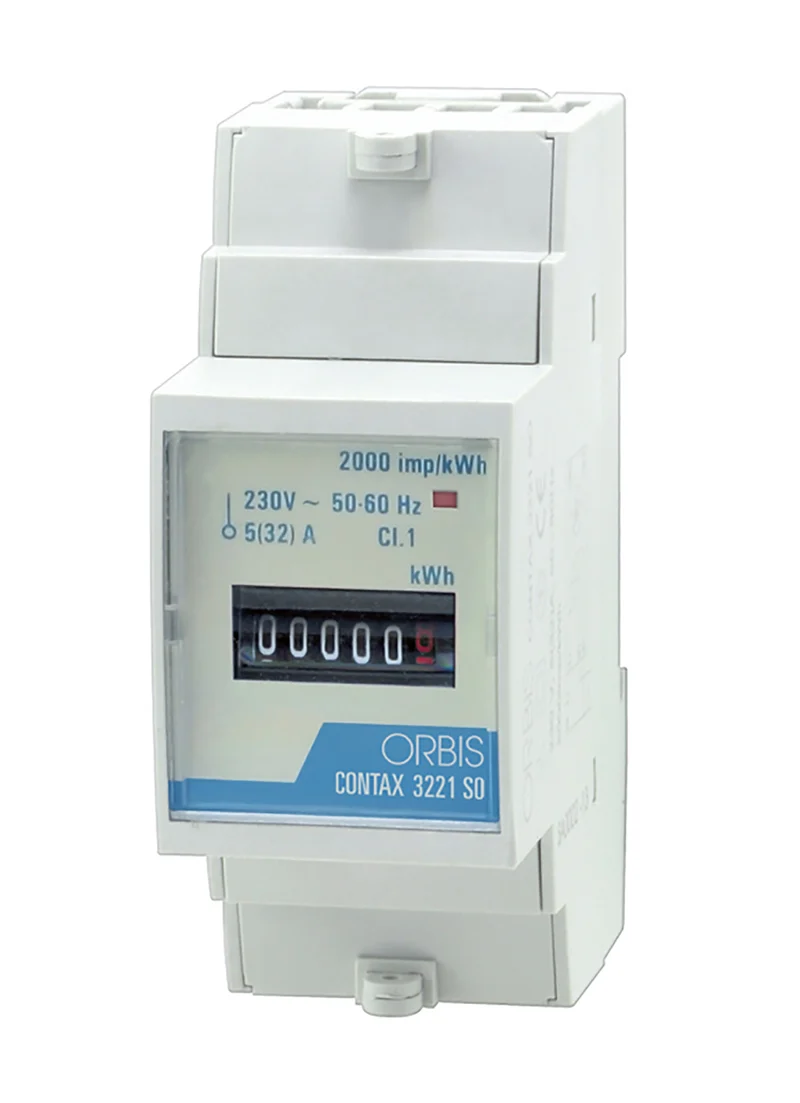 Contatore Monofase di Energia Attiva Orbis Contax 3221 SO 32A – OB703099