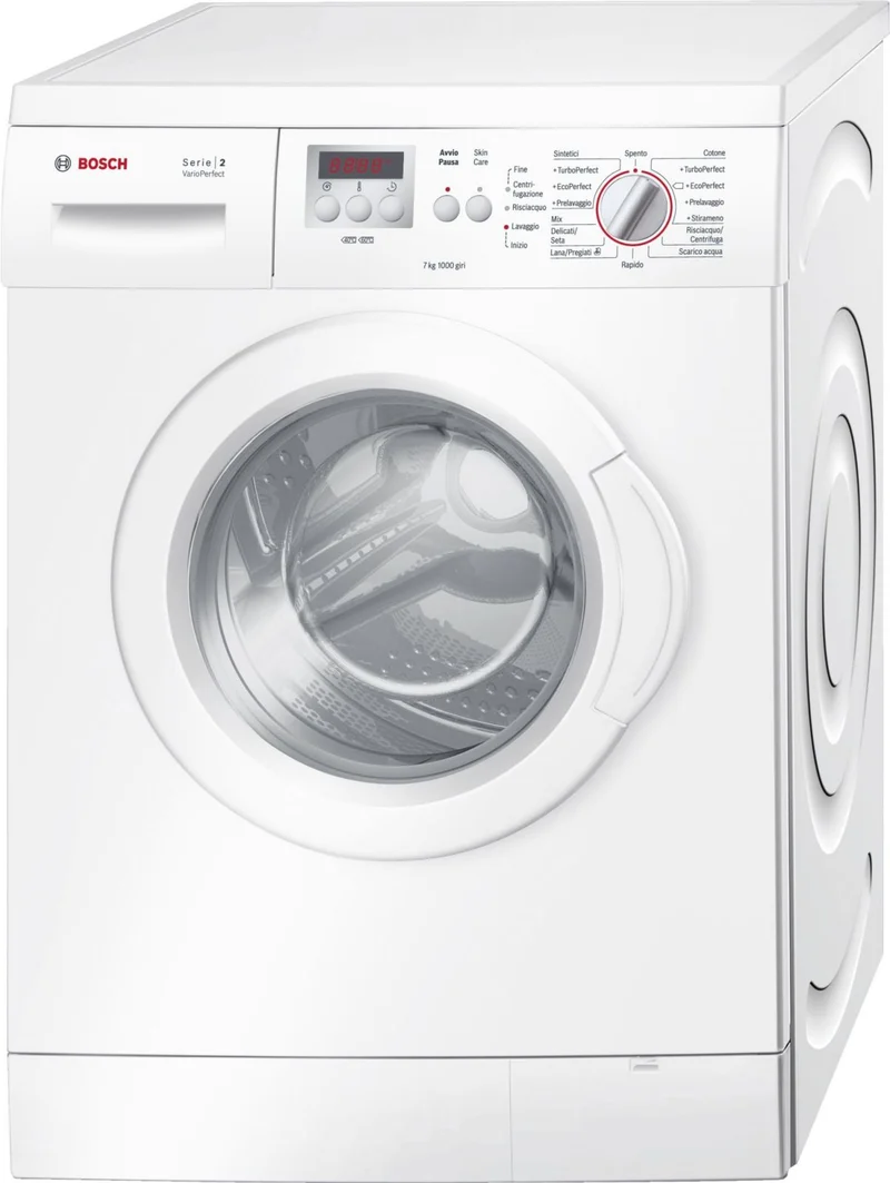 Lavatrice Carico Frontale Bosch 7 Kg WAE20260II 1000 giri A+++