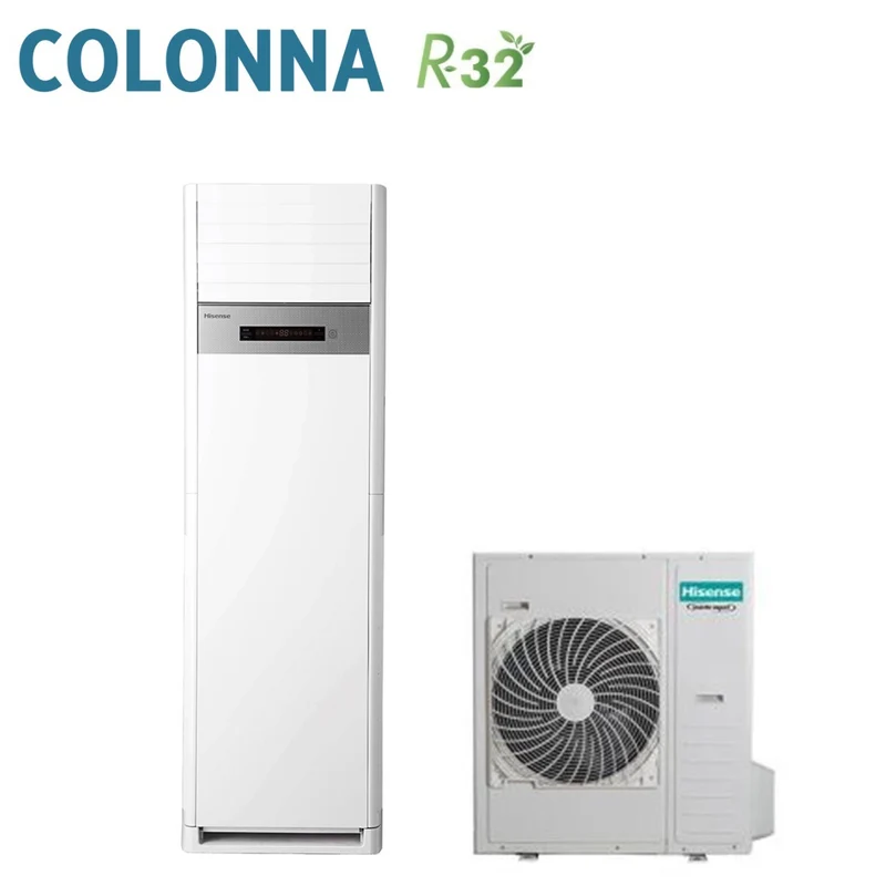 AREA OCCASIONI Climatizzatore Condizionatore Hisense Inverter a Colonna 48000 Btu AUF140UR4RMPA R-32 Trifase