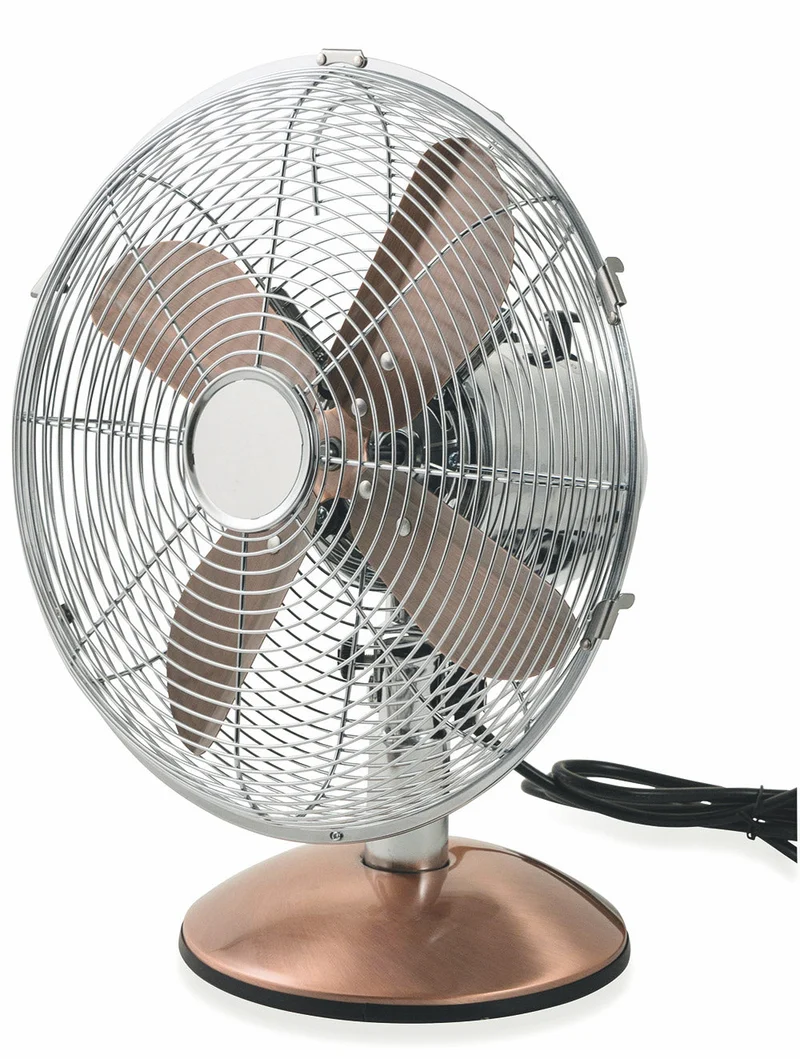 Ventilatore da Tavolo 30cm Oscillante 3 Velocità 35W Kooper Eolo Bicolore