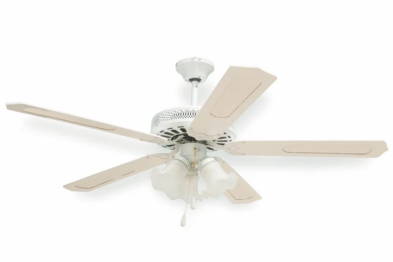 Ventilatore da Soffitto con 5 Pale e Lampada Ø130cm 3 Velocità Kooper Windy