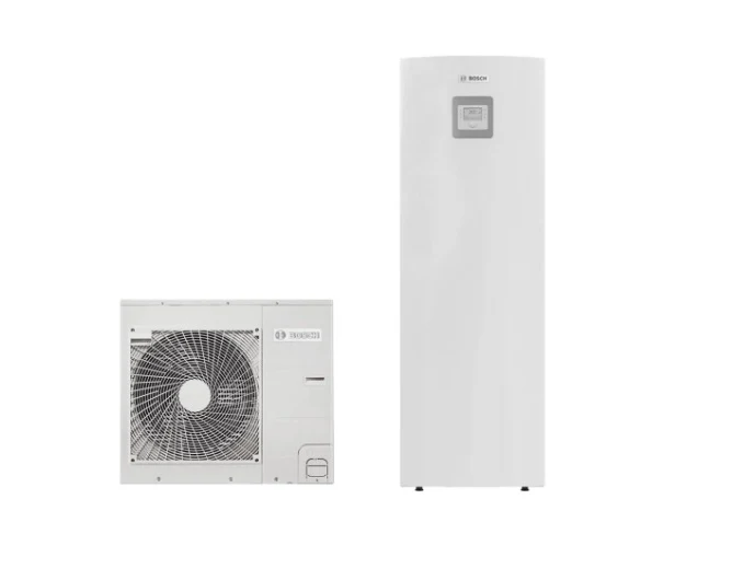 Pompa di Calore Splittata Aria-Acqua Reversibile Bosch COMPRESS 3000 AWS 8-MSS A+ R410A con bollitore bivalente integrato