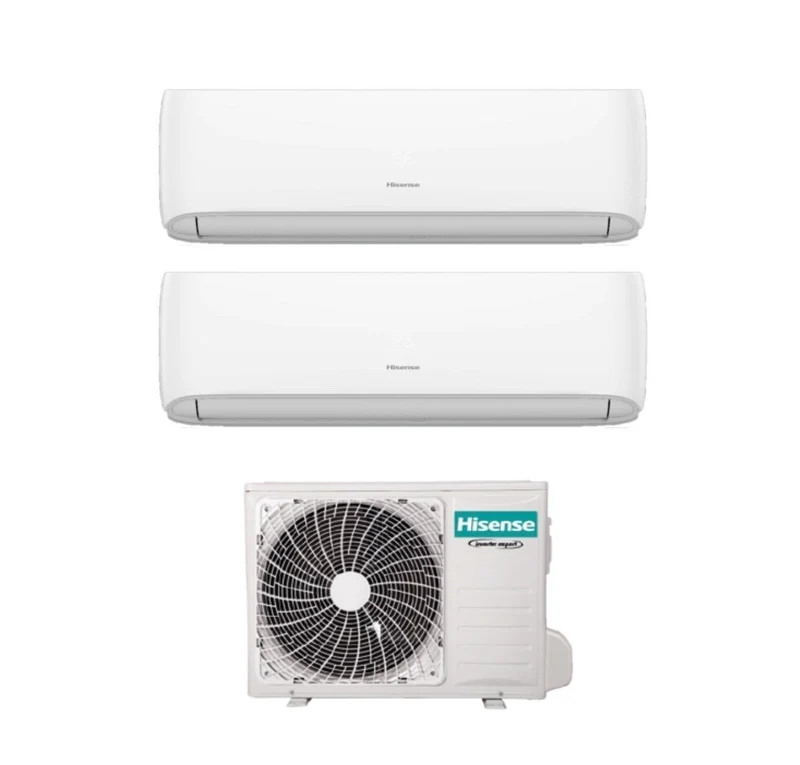 AREA OCCASIONI Climatizzatore Condizionatore Hisense Dual Split Inverter serie HI-COMFORT 9+9 con 2AMW35U4RGC R-32 Wi-Fi Integrato 9000+9000