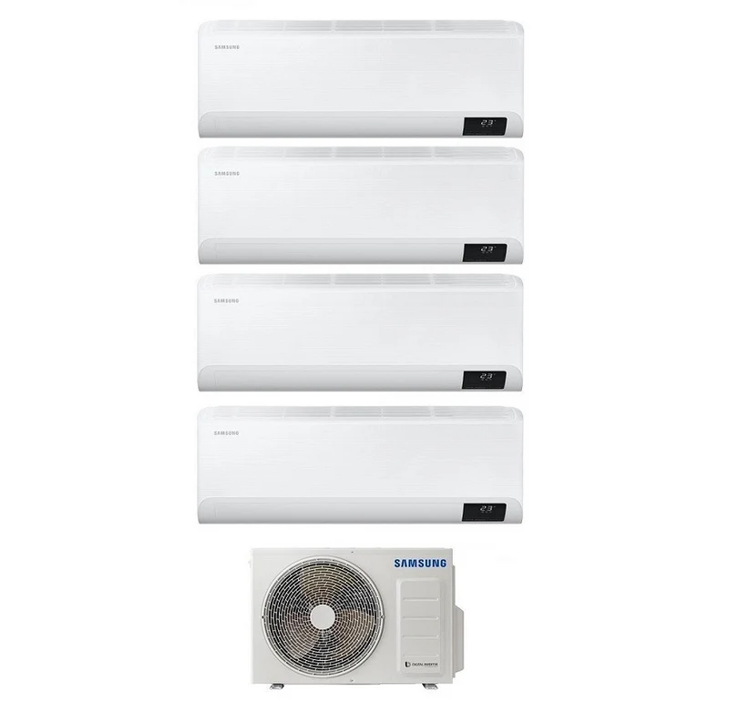AREA OCCASIONI climatizzatore condizionatore quadri split inverter Samsung serie CEBU 9000+9000+9000+12000 btu con AJ080TXJ4KG/EU wi-fi 9+9+9+12 - novità