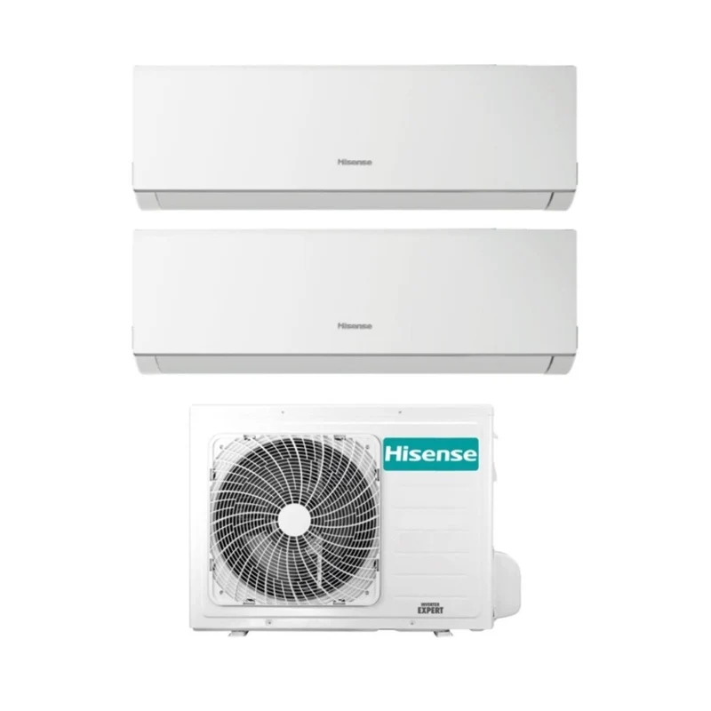 AREA OCCASIONI Climatizzatore Condizionatore Hisense Dual Split Inverter serie NEW COMFORT 9+9 con 2AMW42U4RGC R-32 Wi-Fi Optional 9000+9000