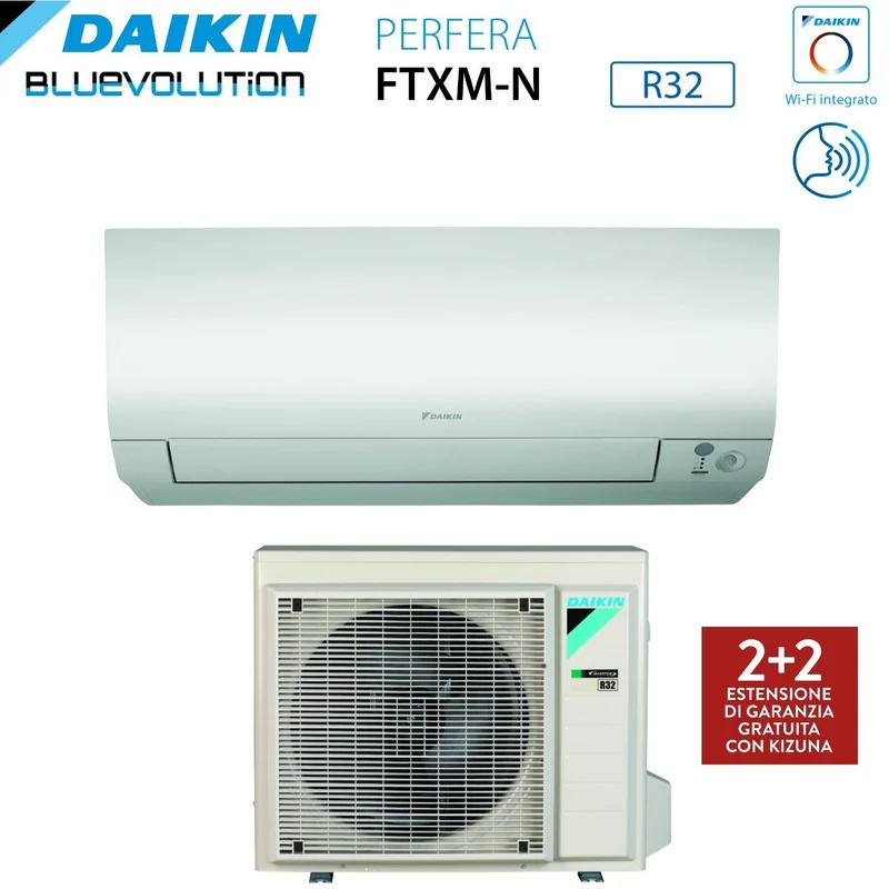 AREA OCCASIONI - Climatizzatore Condizionatore DAIKIN Bluevolution Inverter Serie PERFERA 12000 BTU FTXM35N R-32 classe A+++ Wi-Fi Integrato - Garanzia Italiana