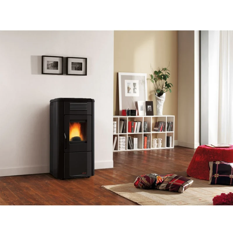 Stufa a Pellet Canalizzata La Nordica Extraflame Modello VIVIANA PLUS EVO 11 kW - Disponibile In Vari Colori Pergamena