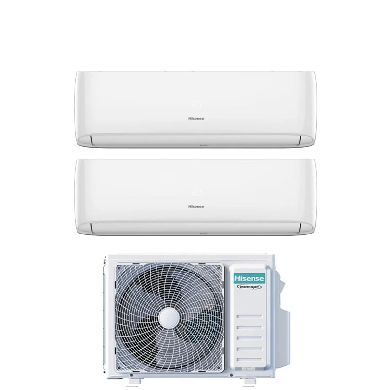 AREA OCCASIONI Climatizzatore Condizionatore Hisense Dual Split Inverter serie HI-COMFORT 9+12 con 2AMW52U4RXC R-32 Wi-Fi Integrato 9000+12000 – Novità AO951